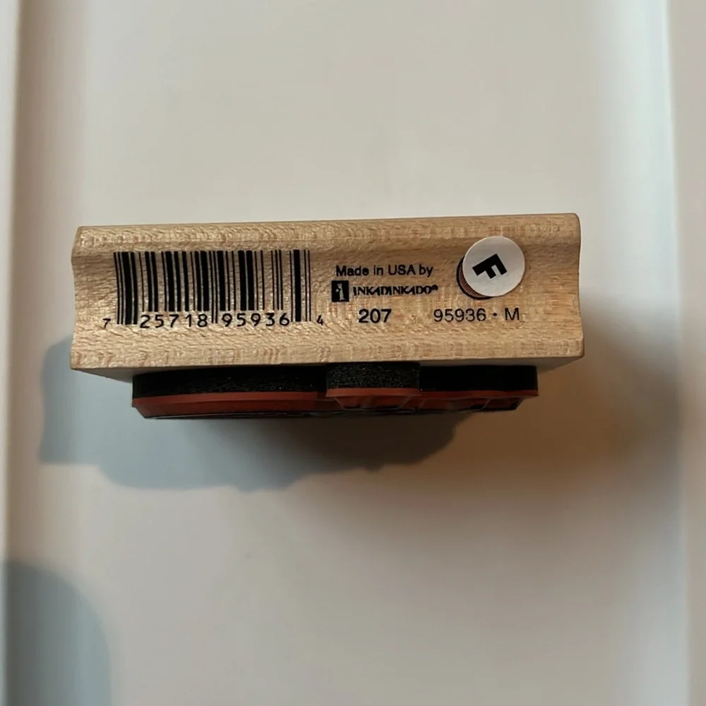 Inkadinkado Snowman Rubber Stamp